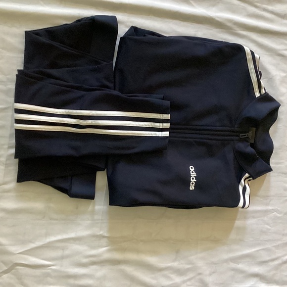 ADIDAS Zip Jacket & Track Leggings Pant (Size: Jacket = XL) Track Pants= L) NWOT - Picture 5 of 15